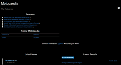 Desktop Screenshot of motopaedia.com