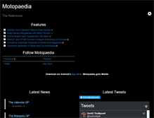 Tablet Screenshot of motopaedia.com